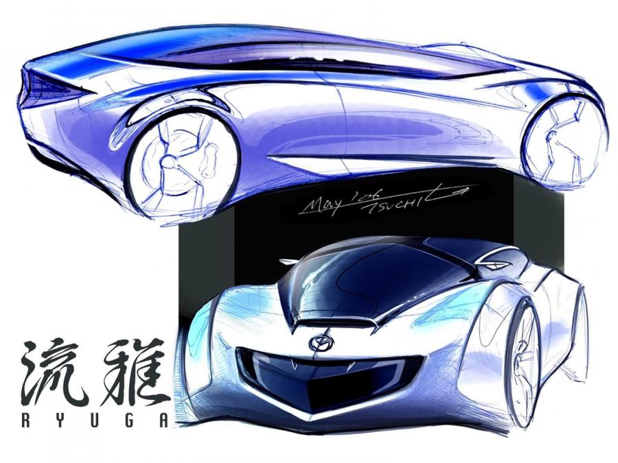  Mazda Ryuga Concept 2007 года  (фото 10 из 63)